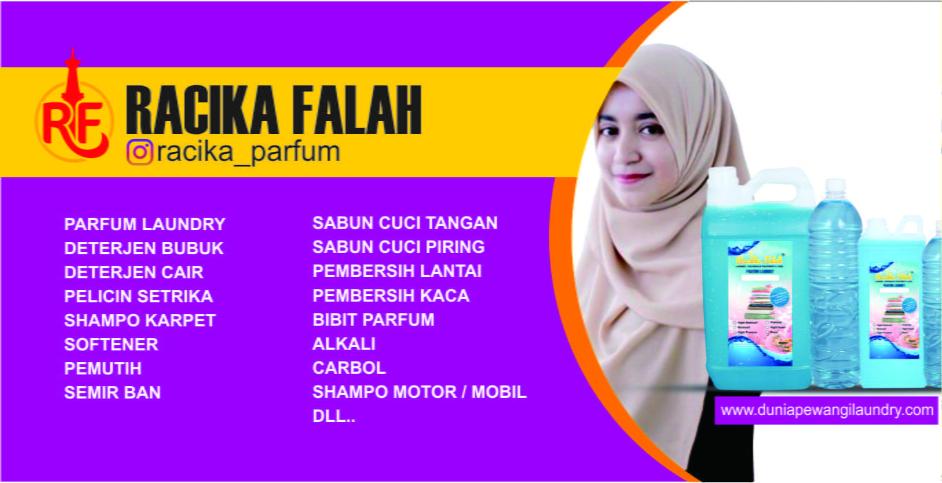 Parfum Laundry Racika Falah