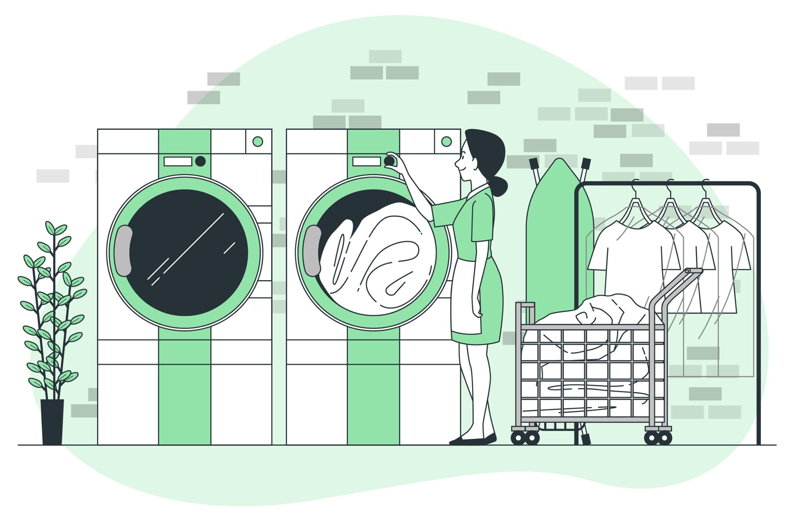 Ilustrasi Laundry