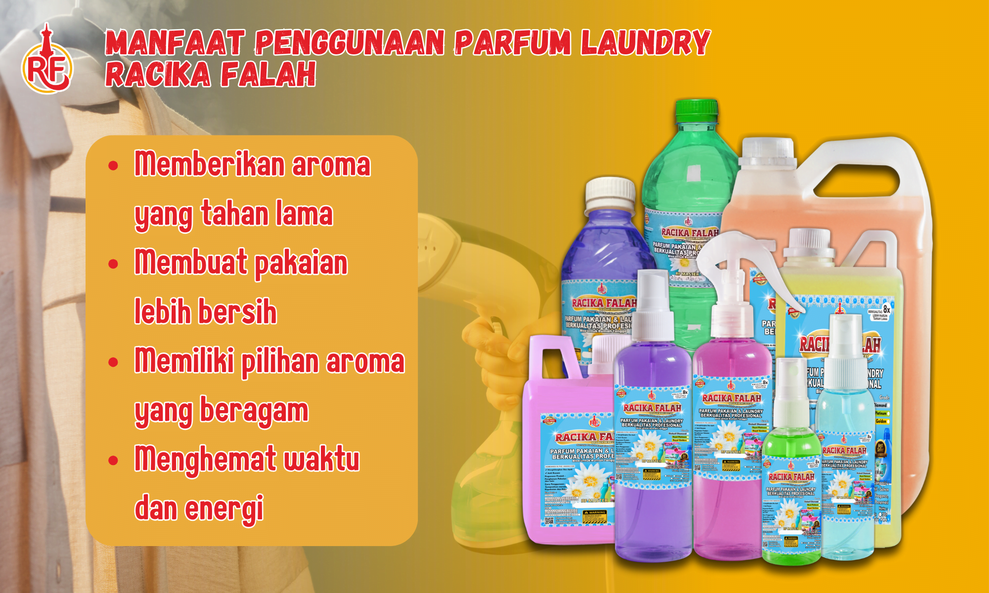 Manfaat Penggunaan Parfum Laundry