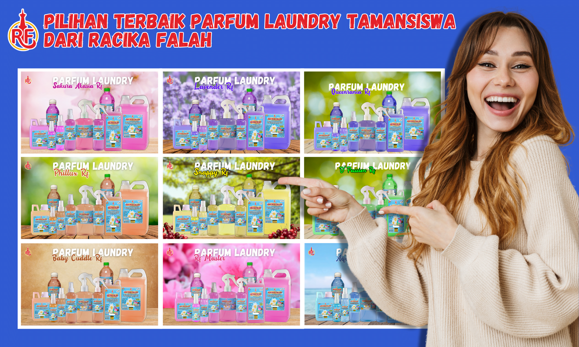 Pilihan Produk Parfum Laundry