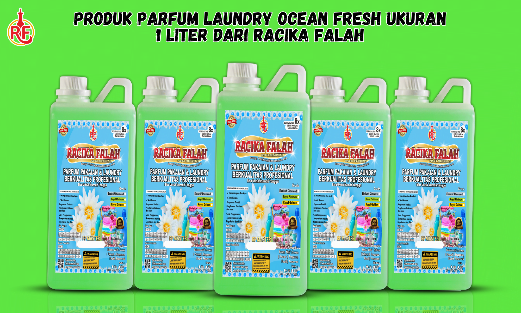 Parfum Laundry Ocean Fresh