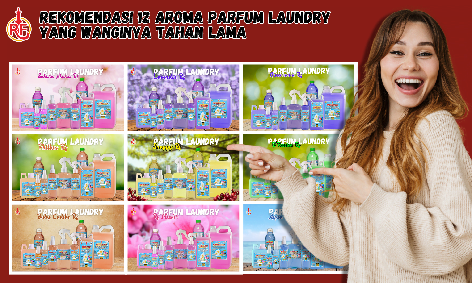 Rekomendasi Aroma Parfum Laundry