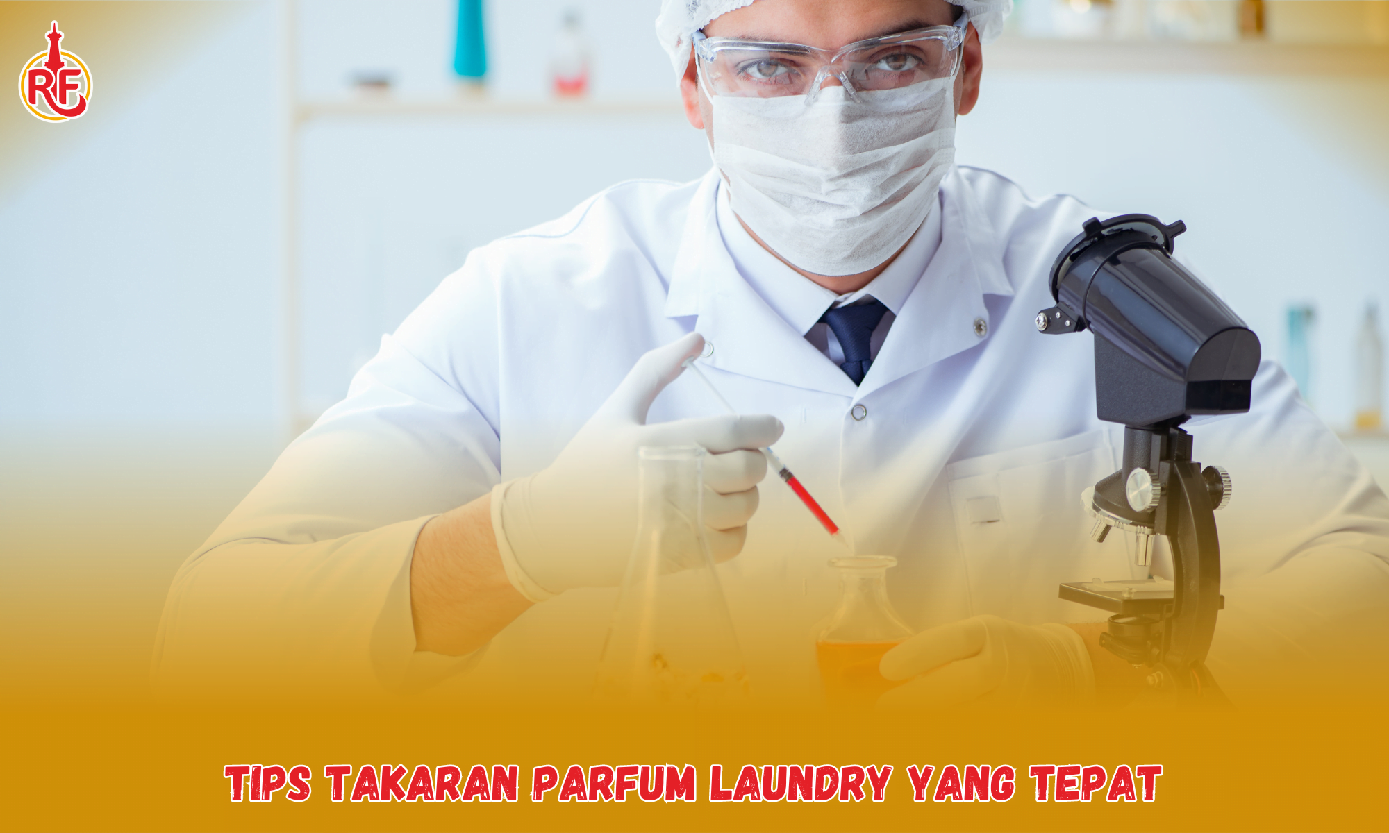 Tips Menakar Parfum Laundry